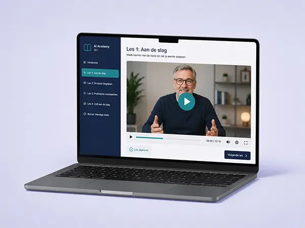 Een met AI gemaakte videocursus